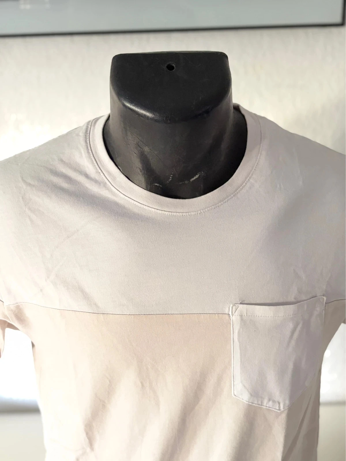 T-shirt Celio Bicolore com Bolso no Peito – Casual e Estilo Minimalista – Tamanho S – photo 5